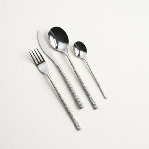 Ensemble de couverts en acier inoxydable poli miroir de qualité supérieure, élégant, pour hôtel, restaurant, mariage, vente en gros - Product Image 3