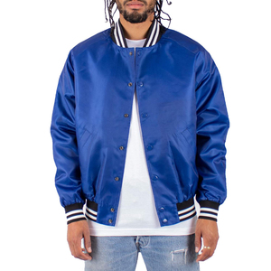 Chaqueta casual de satén para hombre con tela ligera, ajuste cómodo, apariencia elegante, costuras duraderas y calidad premium. - Product Image 1