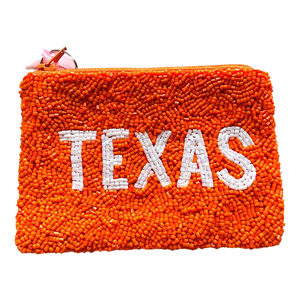 Horseshoe Pattern Beaded Coin Bag Trendy Beaded Coin Clutch for Party & Gifting Mini Wallet <b>Zip</b> Closure Embraided Women <b>Pouch</b> - Product Image 4