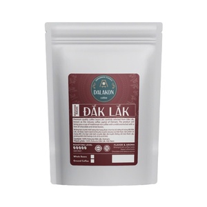 กาแฟโรบัสต้า 100% คั่วเข้ม บดละเอียด พรีเมียม รสขม ดัลคาคอน คุณภาพสูง รับผลิตแบบ OEM ODM เวียดนาม บรรจุ 250 กรัม/ถุง ขายส่ง - Product Image 1