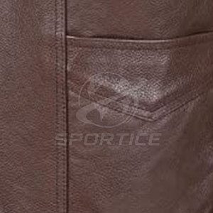 Good Quality 100% <b>Leather</b> Made Fashion <b>Vest</b> Reasonable Price Men Clothing <b>Leather</b> <b>Vest</b> For Sale - Product Image 4