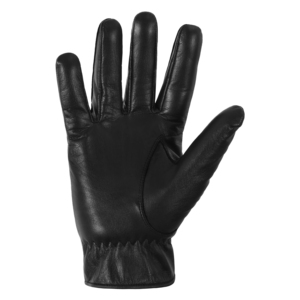 Men's Genuine Sheepskin Leather <b>Gloves</b> Classic Black Perforated Biker Driving <b>Gloves</b> Soft Breathable Full Finger <b>Gloves</b> OEM ODM - Product Image 2