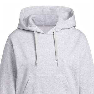 Women's 100% Cotton Breathable Winter Lined Letter Puff Print <b>Zip</b>-<b>Up</b> Oversized Heavyweight Hoodies Light <b>Grey</b> <b>Hoodie</b> For Women - Product Image 6