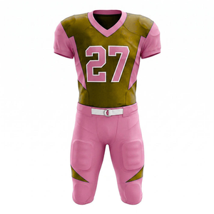 Uniformes Personalizados de Fútbol Americano y Rugby, Camiseta con Diseños Personalizados, Bordado, Malla, Camisetas de Fútbol Americano - Product Image 2