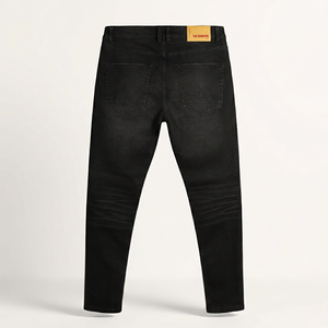 <b>Mens</b> Casual Straight Winter Denim Pants 98% Cotton 2% Spandex Slim Fit Eco-Friendly <b>Stretch</b> Comfort Private Label Bulk Order - Product Image 2
