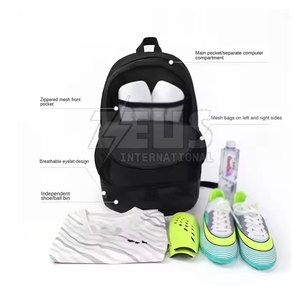 Sac à dos de basketball de style moderne avec rangement facilement accessible, fabriqué au Pakistan - Product Image 6