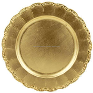 Assiette de présentation personnalisée de 13 pouces, taille sur mesure, forme ronde, pour desserts et aliments, réutilisable, fournitures pour événements - Product Image 3