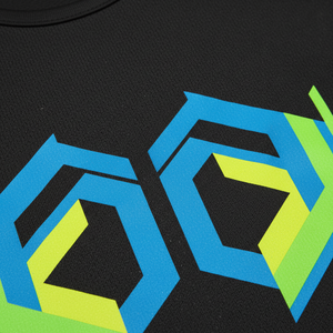 Custom OEM Front Men's Casual Sporty Bass Fishing Tank Tops 100% Cotton Quick Dry Breathable Eco-Friendly Anti-UV V-neck Cutout - Product Image 6