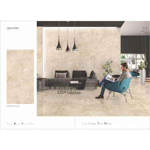 กระเบื้องแผ่นใหญ่ Vistaar Jumbo Sintered Stone ขนาด 1200x2400 มม. สี Paradise Grey สำหรับตกแต่งบ้านหรูหรา ห้องนอน ห้องรับประทานอาหาร ผนังภายนอก พื้นภายใน - Product Image 4
