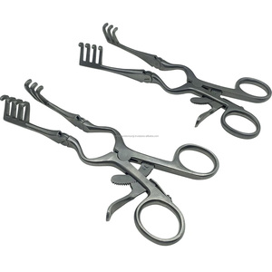 ชุดเครื่องมือผ่าตัดแบบยึดติดด้วยตัวเอง Weitlaner Retractor ทำจากสแตนเลสสตีล ใช้งานด้วยมือ ได้รับการรับรองมาตรฐาน CE และ ISO13485 สำหรับการผ่าตัดทั่วไป ระดับ Class II - Product Image 1