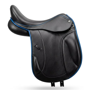 Selle anglaise en cuir faite à la main, équipement d'équitation et de course durable, fournisseur en gros - Product Image 1