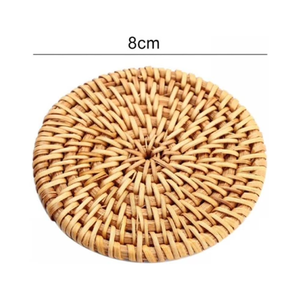 Rattan <b>Trivets</b> Pot Holder Rattan Placemats <b>Trivets</b> Home Wedding Banquet Hotel Rattan <b>Trivets</b> - Product Image 1