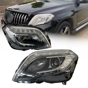 Conjunto de Faros Delanteros HID para Mercedes GLK <span class=keywords><strong>204</strong></span> 2012 2013 2014 2015, Lente de Proyector Xenón OEM Delantero A2048206959, A2048206859 - Product Image 1