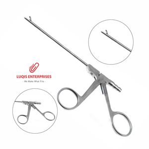 Pinzas de succión nasal Weil Blakesley con copas fenestradas puntiagudas, instrumento quirúrgico ORL de acero inoxidable - Product Image 1