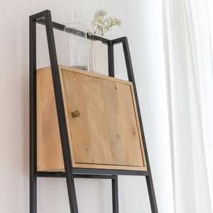 Estante Vandana Optima Radiant de madera de mango y metal - Product Image 4