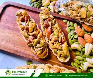 ขนมขบเคี้ยวถั่วรวม คุกกี้อัลมอนด์อบกรอบ รสเค็ม บำรุงสุขภาพ ทาร์ตทรงเรือ สำหรับทุกวัย ขนมถั่วและเมล็ดธัญพืช - Product Image 4