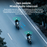 Auriculares para Casco de Motocicleta con Cámara 4K Manos Libres, Bluetooth 6.0, Estéreo HiFi, Reducción de Ruido por IA, Impermeables IP65 y Batería de Larga Duración