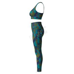 Best Manufacturer Made Women <b>Yoga</b> <b>Set</b> Made In Pakistan Low Moq Best Selling Breathable Women <b>Yoga</b> <b>Set</b> - Product Image 3