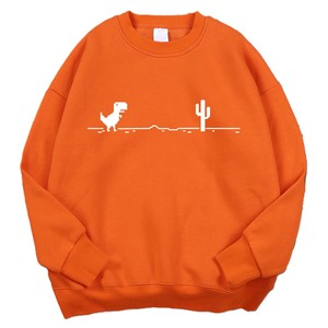 เสื้อฮู้ดลายไดโนเสาร์น้อย Network Malfunction สำหรับผู้ชายและผู้หญิง สไตล์ลำลอง พิมพ์ลายสกรีน สตรีทแวร์ ทรงหลวม อุ่นสบาย ผ้าฝ้ายฟลีซ 100% - Product Image 1