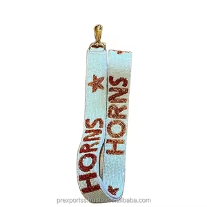 Go Hogs Logo correa ajustable hecho a mano bordado con cuentas bandolera reemplazo monedero accesorio decorativo College Gameday - Product Image 4