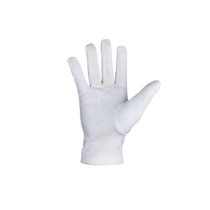 Gants de Maître Maçon pour Loge Bleue, broderie blanche du carré et du compas, haute qualité, fournisseur OEM en gros - Product Image 3