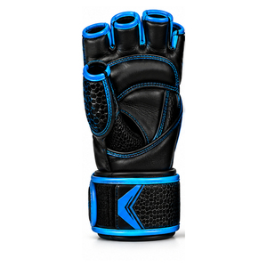 2026 Heavy Duty Training Multifunctional And Protective Material Made MMA Genuine <b>Leather</b> <b>Gloves</b> For Adults - Product Image 3