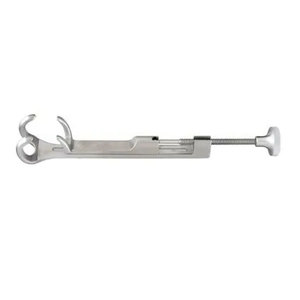 Pince à os Lambert de 22 cm avec 2 griffes, en acier inoxydable de qualité supérieure, instrument chirurgical orthopédique robuste pour la manipulation des os - Product Image 3