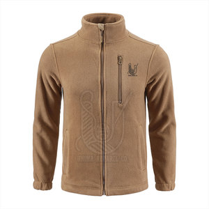 Chaqueta de Forro Polar para Hombre, Personalizada al por Mayor, de Primera Calidad, con Cuello Alto, Logotipo Frontal, Secado Rápido, Transpirable, Diseño Invernal - Product Image 1