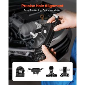Kit di sostituzione supporti motore e trasmissione compatibile con Chrysler Town & Country 3.6L V (2011-2016), set da 4 per LS400 LS430 - Product Image 6