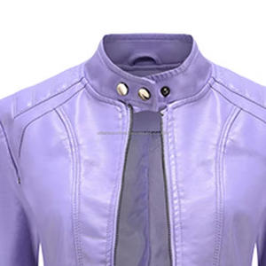 Primavera otoño chaquetas de bombardero de cuero mujer Streetwear Slim Biker chaquetas prendas de vestir exteriores 2025 moda invierno cremallera chaqueta de mujer - Product Image 5