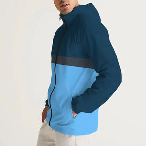 Chaqueta Cortavientos Personalizada 2026 con Logotipo Propio, Impresión DTG, Lona Impermeable para Exteriores, Sublimación, Reversible, Estilo Urbano para Hombre - Product Image 6