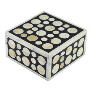 Luxury Bone Inlay <b>Keepsake</b> Storage <b>Box</b> MDF Handmade Gift <b>Box</b> - Product Image 1