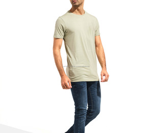 Camiseta de gran tamaño personalizada para hombre 2025, camiseta de talla grande de algodón 100% con logotipo estampado, camisetas grandes y altas, Camiseta holgada - Product Image 2