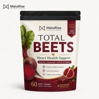 Enrichi en extrait de betterave, il favorise une circulation sanguine saine et maintient la santé cardiovasculaire pour les soins quotidiens des adultes.