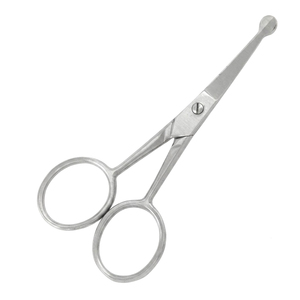 Professional Stainless Steel Cuticle <b>Scissors</b> Straight Blunt Tip Round Handle Beauty Tool <b>for</b> <b>Nail</b> Trimming Adults Manufacturer - Product Image 2