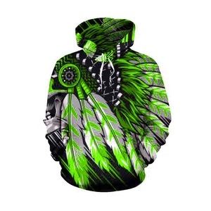 Sudadera con capucha de algodón 100% para hombre hecha a medida, diseño de impresión sublimada, sudadera de invierno anticontracción, cuello forrado, tejido de talla grande alta - Product Image 2