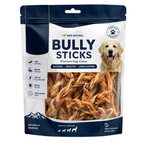 Venta al por mayor OEM ODM: Palitos de carne de res naturales para todas las razas de perros, 6 y 12 pulgadas, premiados para el cuidado dental y la salud ósea, suministro de golosinas para perros. - Product Image 1