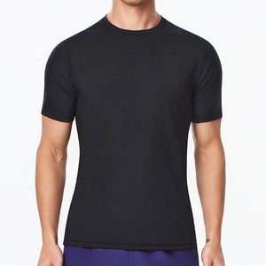 เสื้อยืดออกกำลังกายลายพราง แห้งเร็ว ซับเหงื่อ 100% โพลีเอสเตอร์ เสื้อยืดโยคะผู้ชาย เสื้อยืดโยคะลายพิมพ์ - Product Image 1