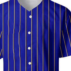 เสื้อเบสบอล SGRho แบบแห้งเร็วสั่งทำพิเศษ 100% โพลีเอสเตอร์ ระบายอากาศได้ดี ป้องกันแบคทีเรีย ป้องกันรังสียูวี พิมพ์ลายแบบซับลิเมชั่น โลโก้สั่งทำพิเศษ - Product Image 4