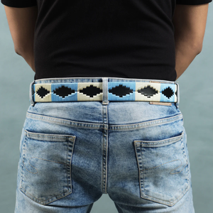 Cinturón de Polo Casual de Cuero Vacuno para Hombre y Mujer, Tejido Artesanal, Ajustable a la Cintura, Línea de Productos Ecuestres, OEM, Unisex - Product Image 4