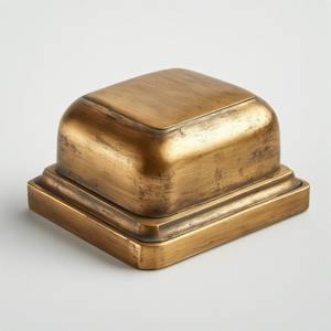 Butée de porte en laiton massif au design moderne pour salle de bain, cuisine et hôtel - Maintien sécurisé de la porte et réduction des chocs - Product Image 3