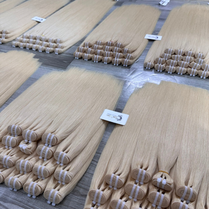 ผมต่อของมนุษย์แท้แบบ100% SDD เครื่องขยายสีแบบพรีเมียมผมปลอมแบบสองชั้น - Product Image 3