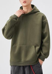 Sweat-shirts à capuche épais pour hommes, sweats athlétiques délavés à l'acide, sweats à capuche oversize personnalisables avec LOGO, sweats assortis pour couples - Product Image 2
