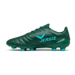 Zapatos de Fútbol Profesionales para Exteriores, Botas de Fútbol Transpirables con Tacos para Unisex, Ligeras, Antideslizantes, de Cuero Genuino, para Primavera - Product Image 2