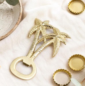 Palm Tree <b>Bottle</b> Opener Metal Beer Opener Handheld Brass <b>Bottle</b> Opener Decorative Barware Home Bar Accessories - Product Image 3