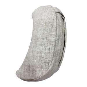 Cojín de Meditación Premium de Algodón de Seda Silvestre con Cubierta de Cáñamo del Himalaya Hecha a Mano, Ecológico y Sostenible, Zafu de Yoga - Product Image 4