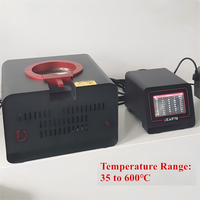 Sources d'étalonnage de capteurs de température de surface en forme de L industrielles, série DTZ-400BG, étalonneurs de sondes de température de surface