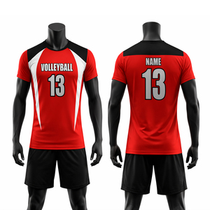 Conjunto de Uniforme de Voleibol Personalizado para Hombre, Camiseta sin Mangas Sublimada, Nombre y Número Personalizados, Camiseta y Pantalones Cortos Deportivos - Product Image 5