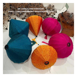 Lanternes en soie et bambou vietnamiennes personnalisables - Décorations de mariage, de Nouvel An et d'événements - Artisanat artisanal 99GD - Product Image 2
