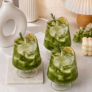 Cocktail Glass <b>Candle</b> <b>Set</b> Gel Wax Decorative Scented <b>Candle</b> Elegant Home Decor Wedding <b>Gift</b> Aromatherapy Eco-Friendly Modern - Product Image 3